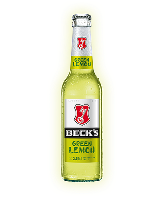 Erlebe den erfrischend spritzigen und zitronigen Geschmack von BECK’S Green Lemon, dem Biermischgetränk mit nur 2,5 % Alkoholgehalt.
Der spritzige Biermix aus dem regulären BECK’S Sortiment ist leicht süßlich, angenehm hopfig und enthält die Prise von frischen Zitronen.

